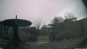 time-lapse clip preview Evening sky