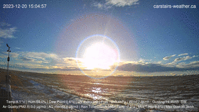 Dec 20 sunset and lights in... animated GIF
