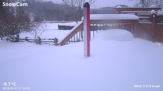 time-lapse frame, Snow Jan 4-18 webcam