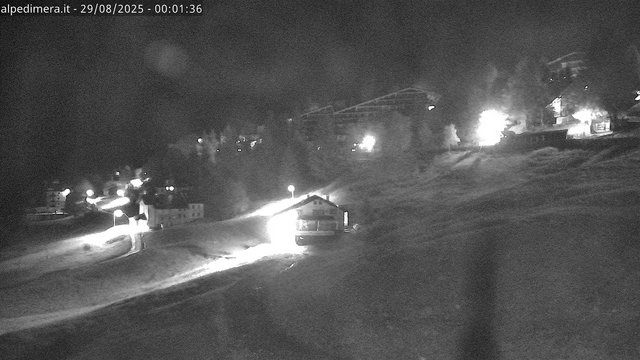 time-lapse frame, Alpe di Mera - Paese webcam