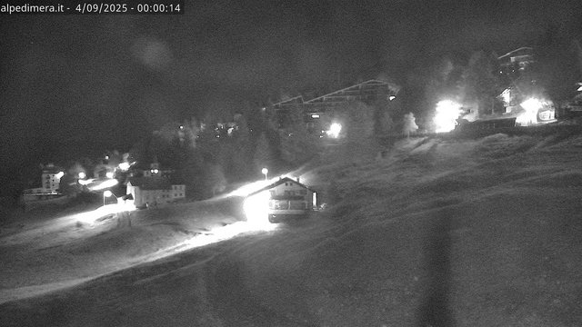 time-lapse frame, Alpe di Mera - Paese webcam