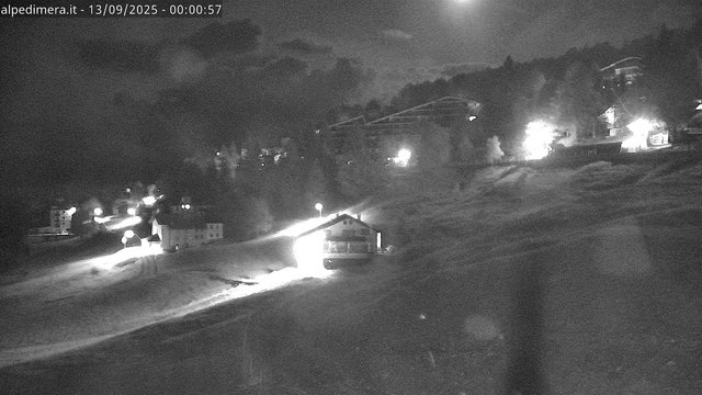 time-lapse frame, Alpe di Mera - Paese webcam