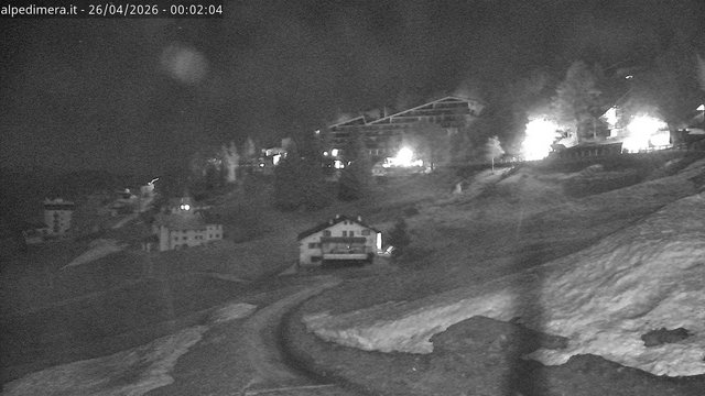 time-lapse frame, Alpe di Mera - Paese webcam