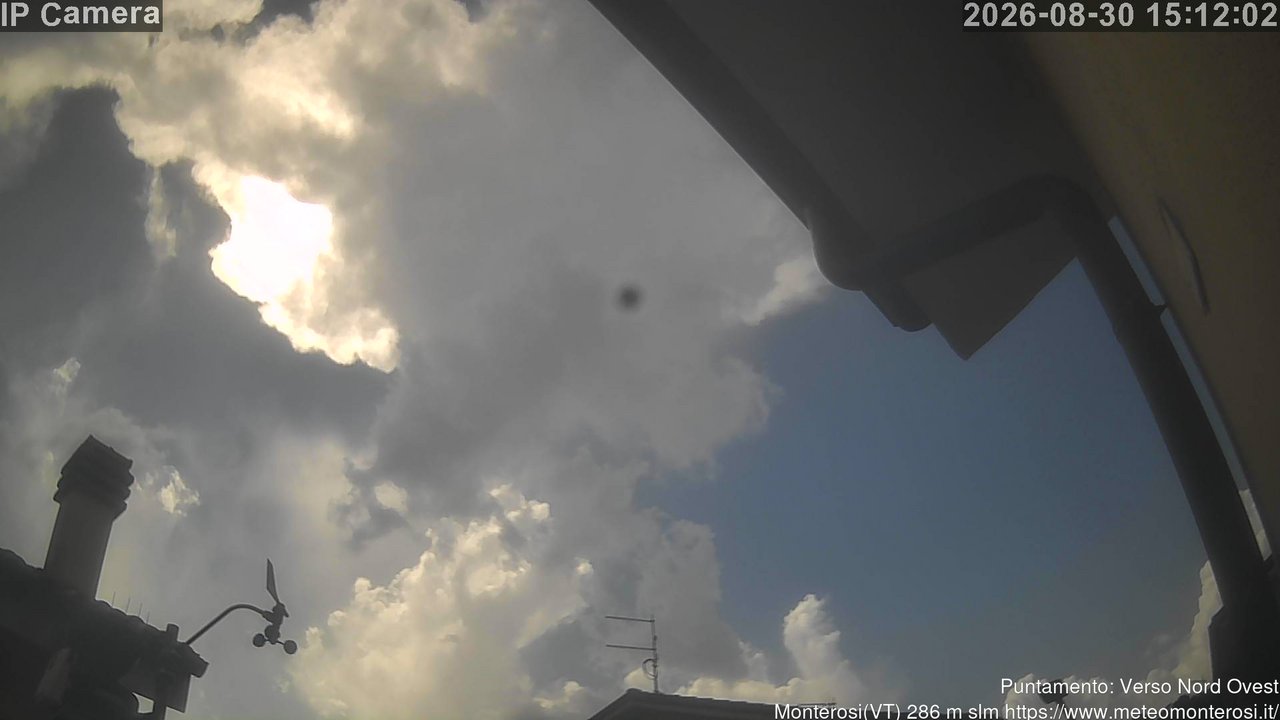 time-lapse frame, Monterosi 2 webcam