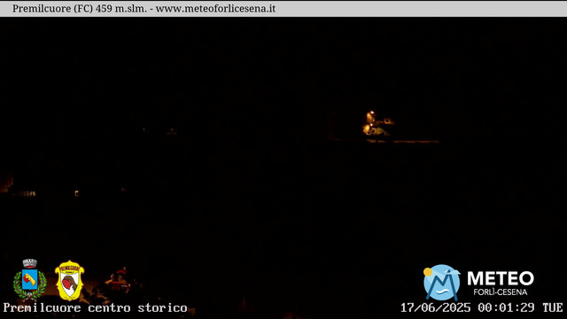 time-lapse frame, Premilcuore webcam