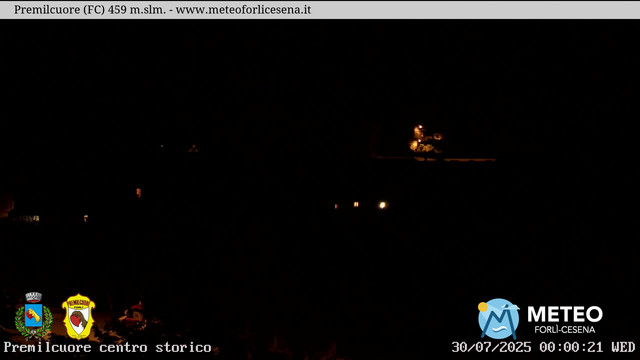 time-lapse frame, Premilcuore webcam