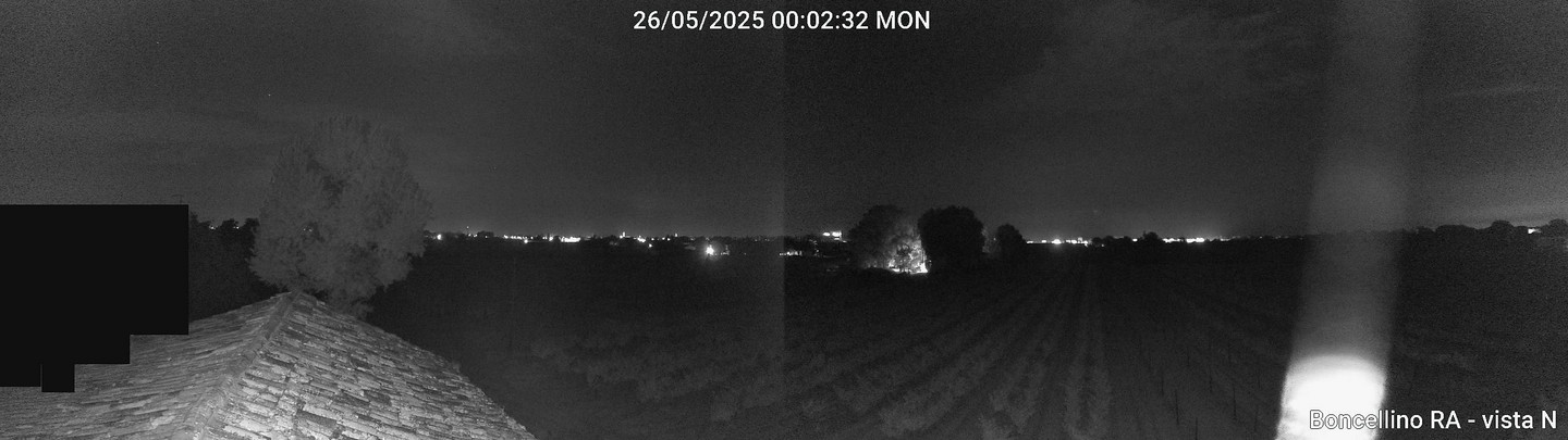 time-lapse frame, Boncellino Nord webcam