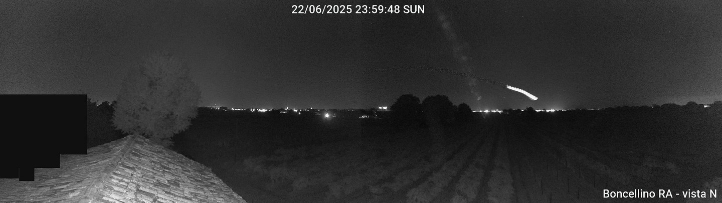 time-lapse frame, Boncellino Nord webcam