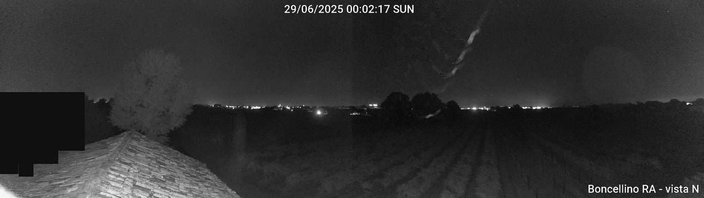 time-lapse frame, Boncellino Nord webcam
