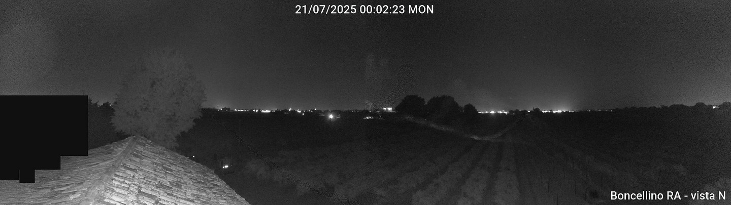 time-lapse frame, Boncellino Nord webcam