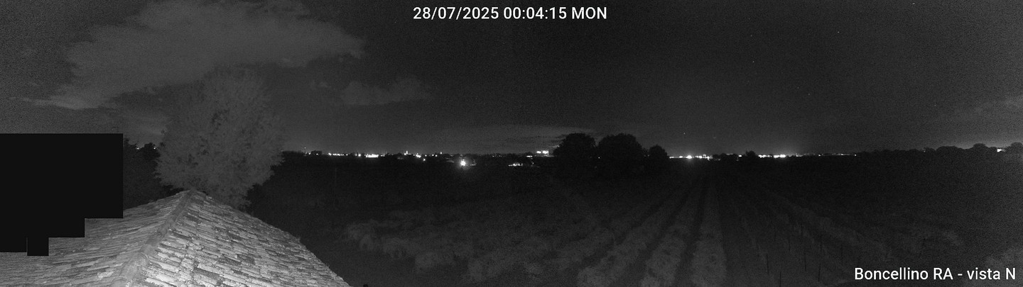 time-lapse frame, Boncellino Nord webcam