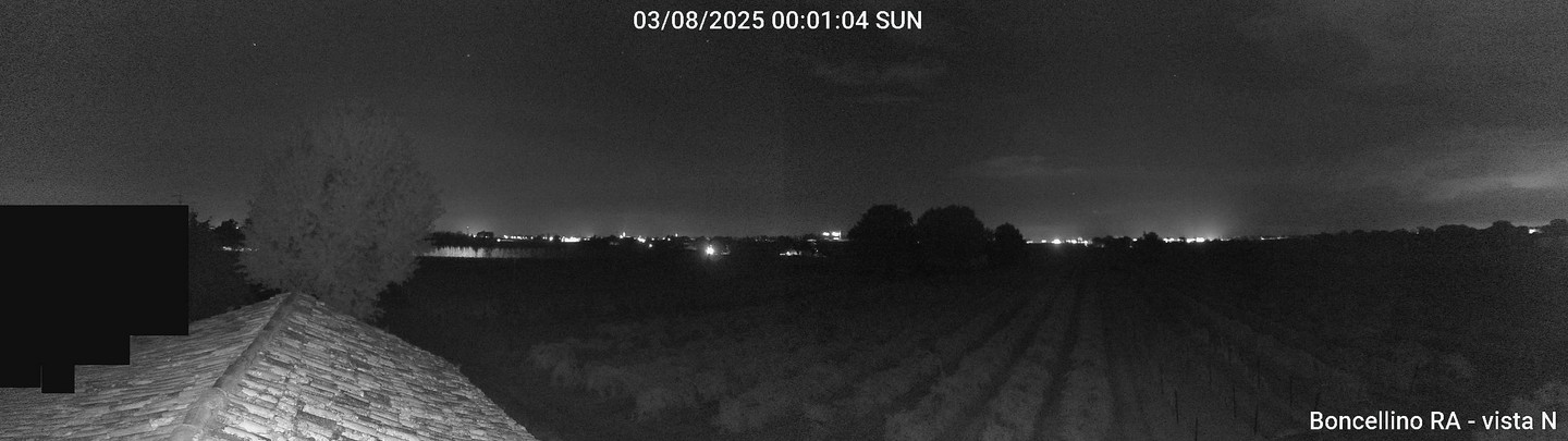 time-lapse frame, Boncellino Nord webcam