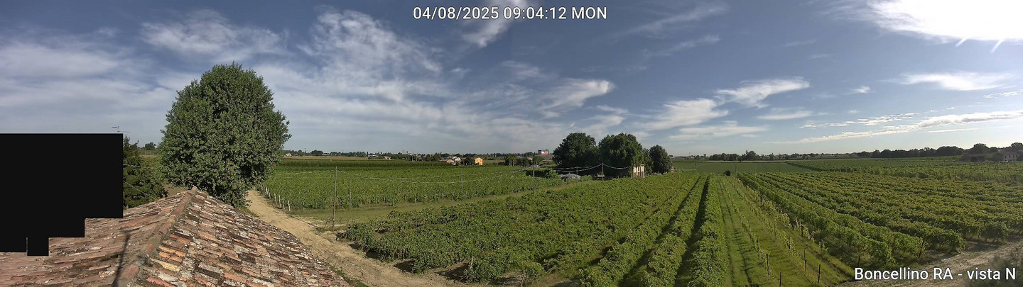 time-lapse frame, Boncellino Nord webcam