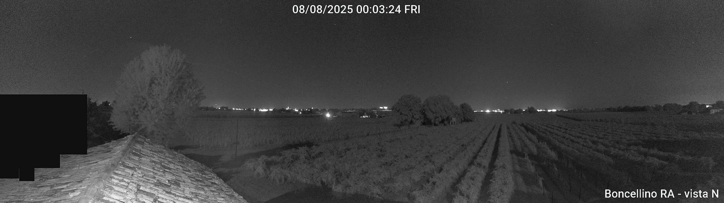 time-lapse frame, Boncellino Nord webcam