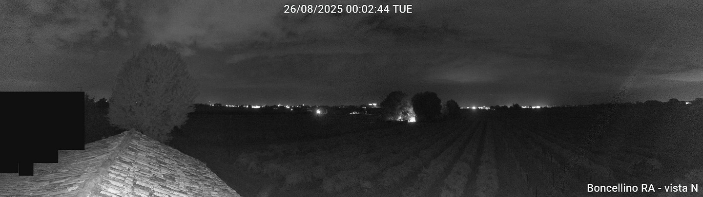 time-lapse frame, Boncellino Nord webcam