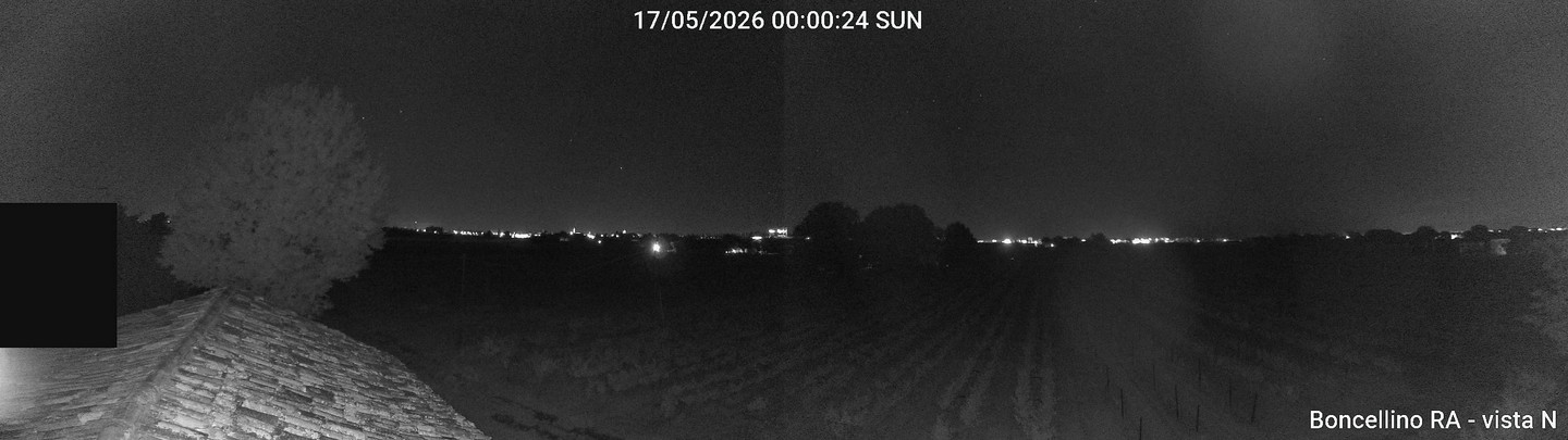 time-lapse frame, Boncellino Nord webcam