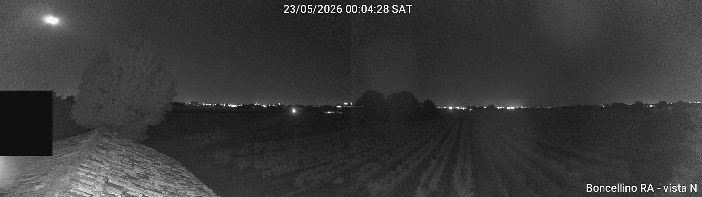 time-lapse frame, Boncellino Nord webcam