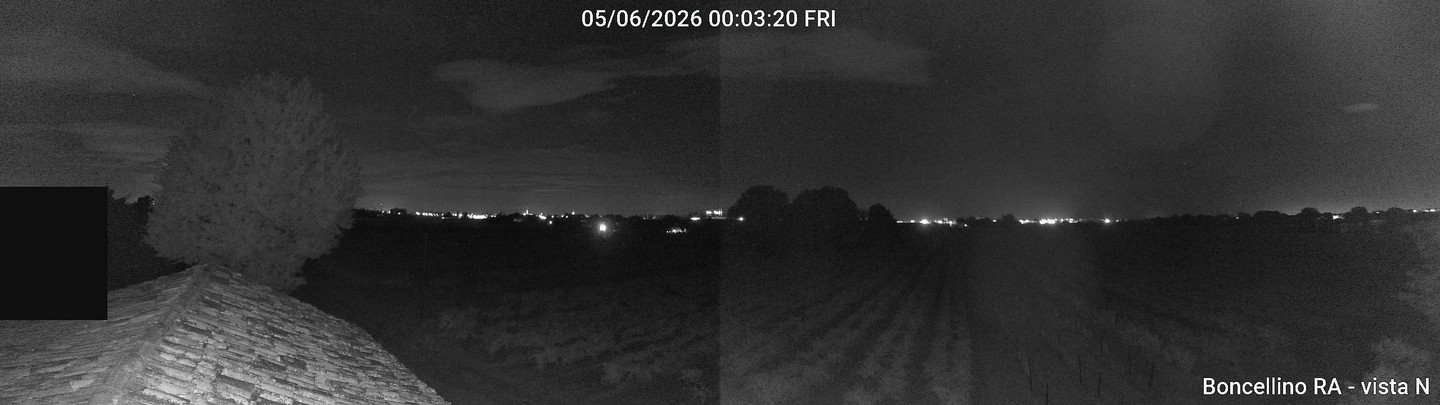 time-lapse frame, Boncellino Nord webcam