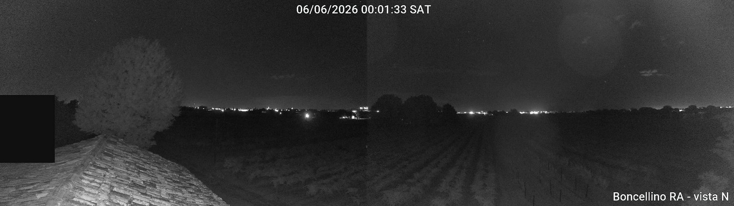 time-lapse frame, Boncellino Nord webcam