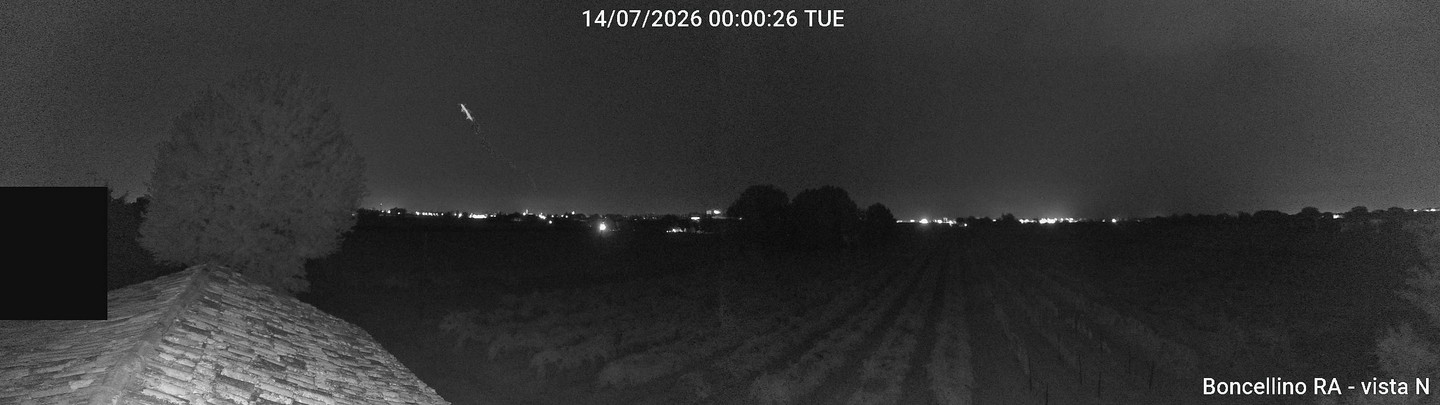 time-lapse frame, Boncellino Nord webcam