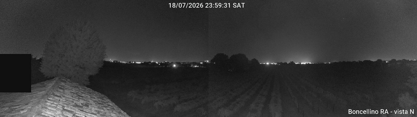 time-lapse frame, Boncellino Nord webcam