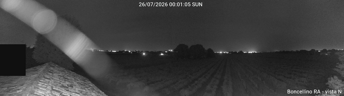 time-lapse frame, Boncellino Nord webcam
