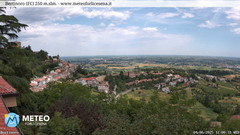 view from Bertinoro on 2025-06-04
