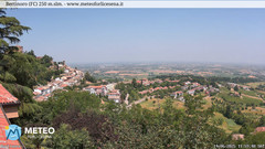view from Bertinoro on 2025-06-14