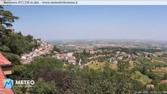 view from Bertinoro on 2025-06-15