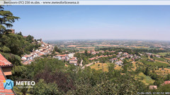 view from Bertinoro on 2025-06-25