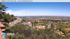 view from Bertinoro on 2025-07-27