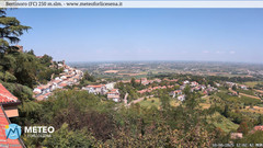 view from Bertinoro on 2025-08-18