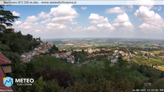 view from Bertinoro on 2025-08-26