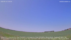 view from Carstairs Sky Cam on 2025-06-16