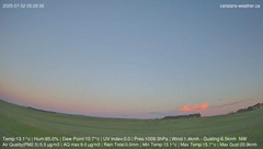 view from Carstairs Sky Cam on 2025-07-02