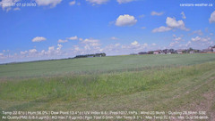 view from Carstairs Sky Cam on 2025-07-07