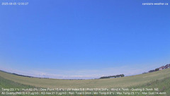 view from Carstairs Sky Cam on 2025-08-05