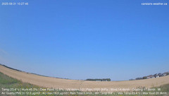 view from Carstairs Sky Cam on 2025-08-31