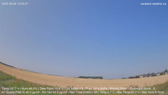 view from Carstairs Sky Cam on 2025-09-06