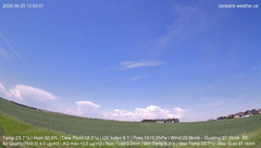view from Carstairs Sky Cam on 2026-06-25