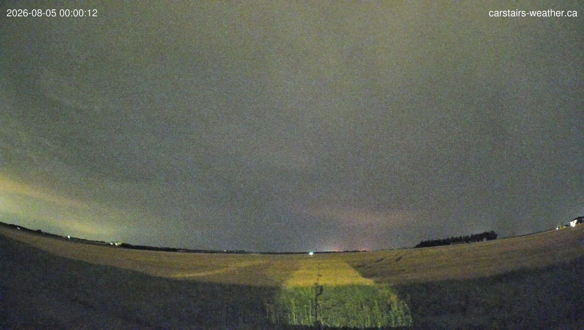 time-lapse frame, Carstairs Sky Cam webcam