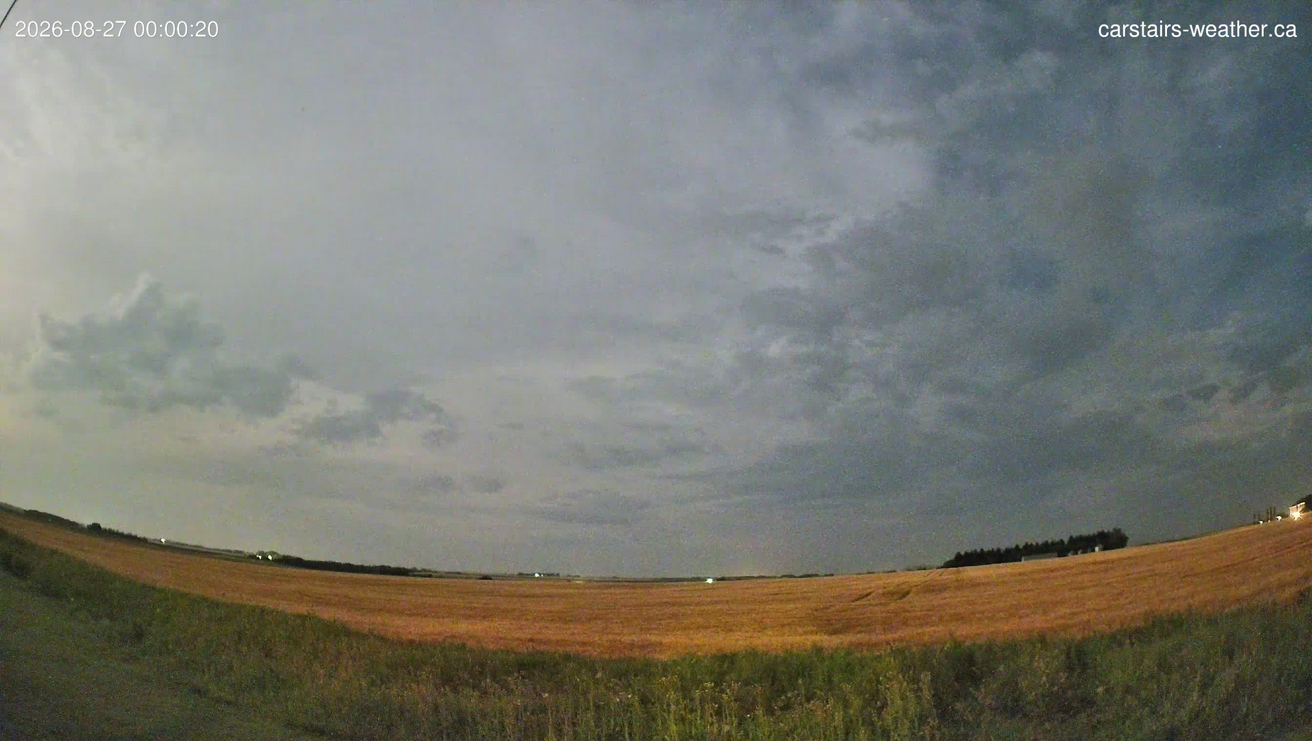 time-lapse frame, Carstairs Sky Cam webcam