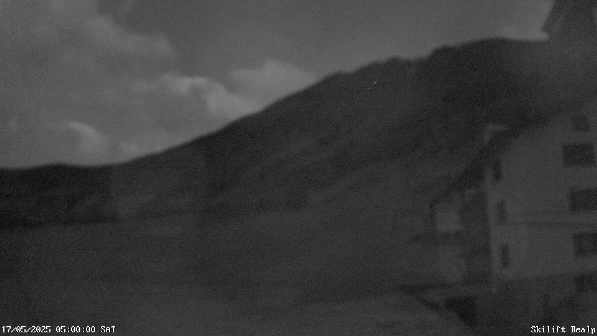 time-lapse frame, Skilift Realp webcam
