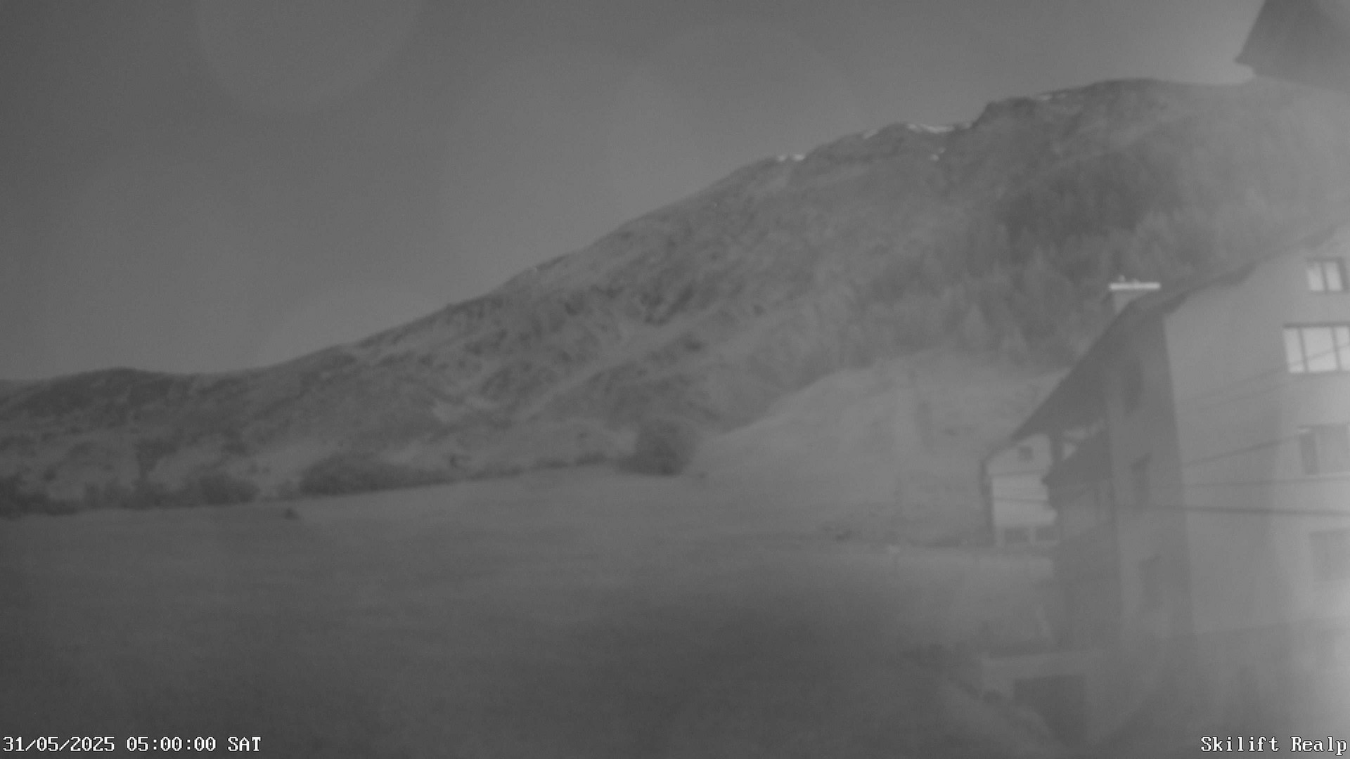 time-lapse frame, Skilift Realp webcam