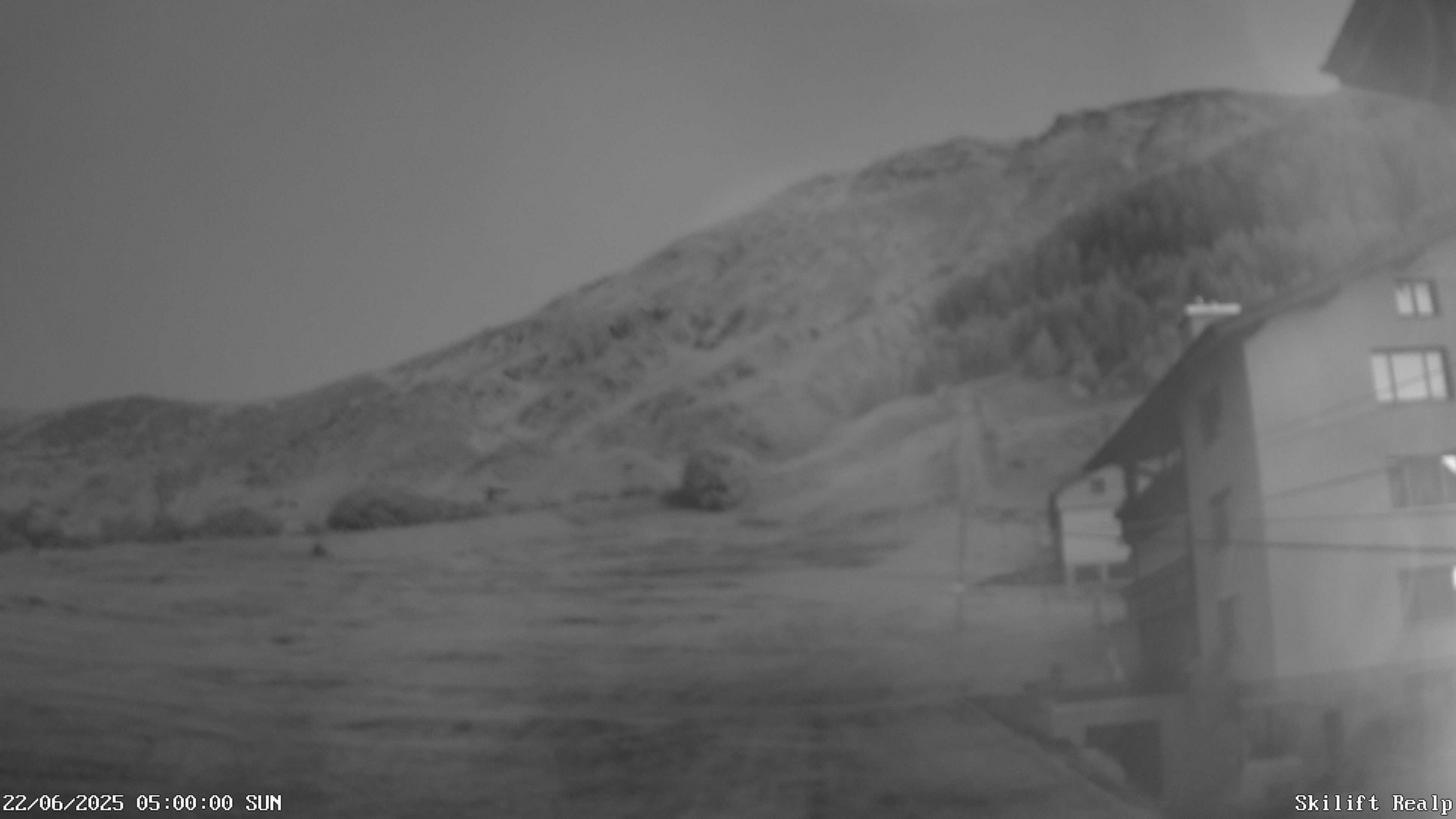 time-lapse frame, Skilift Realp webcam