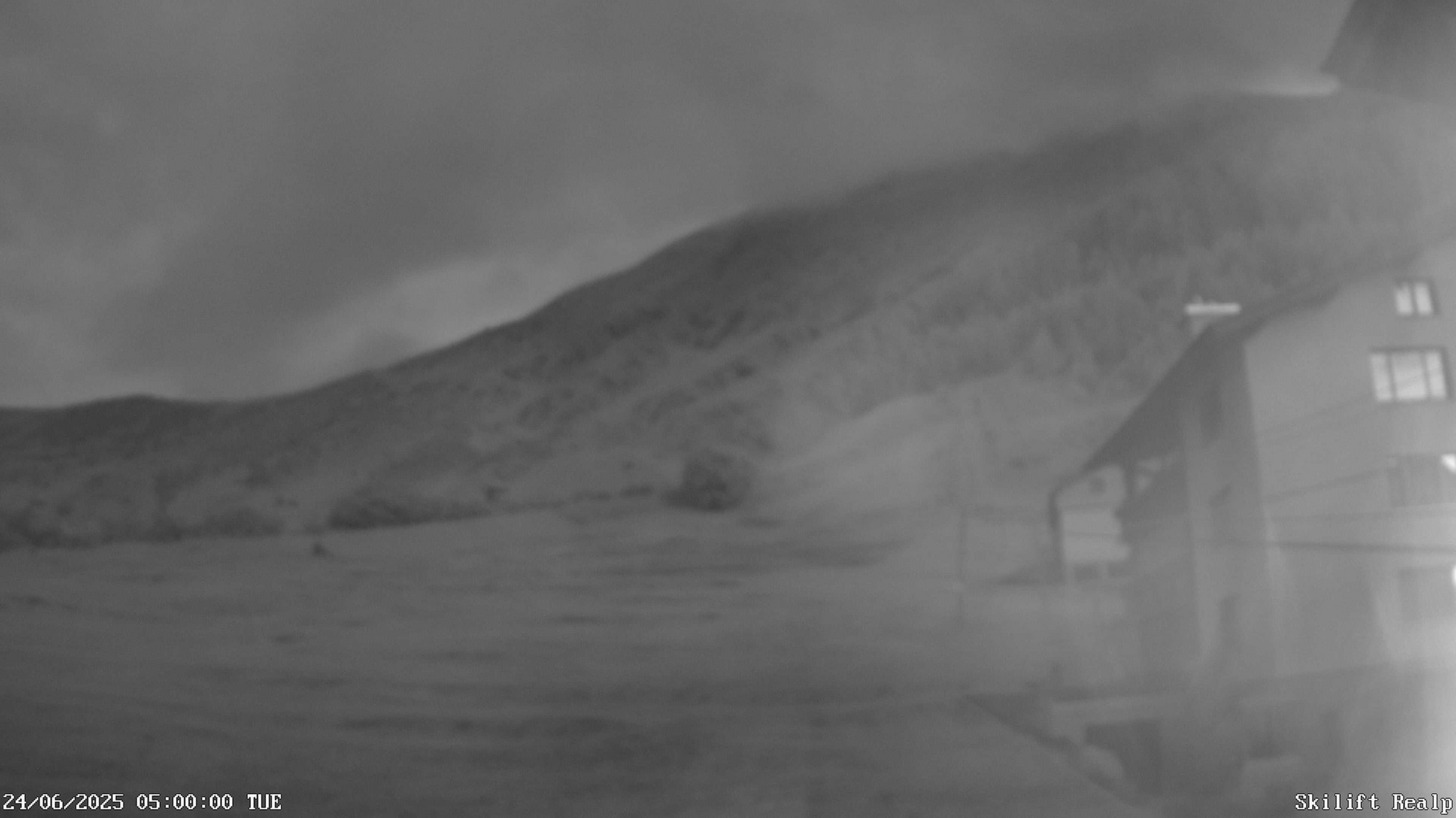 time-lapse frame, Skilift Realp webcam
