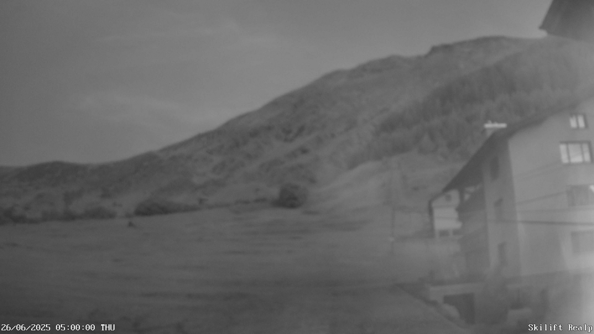time-lapse frame, Skilift Realp webcam