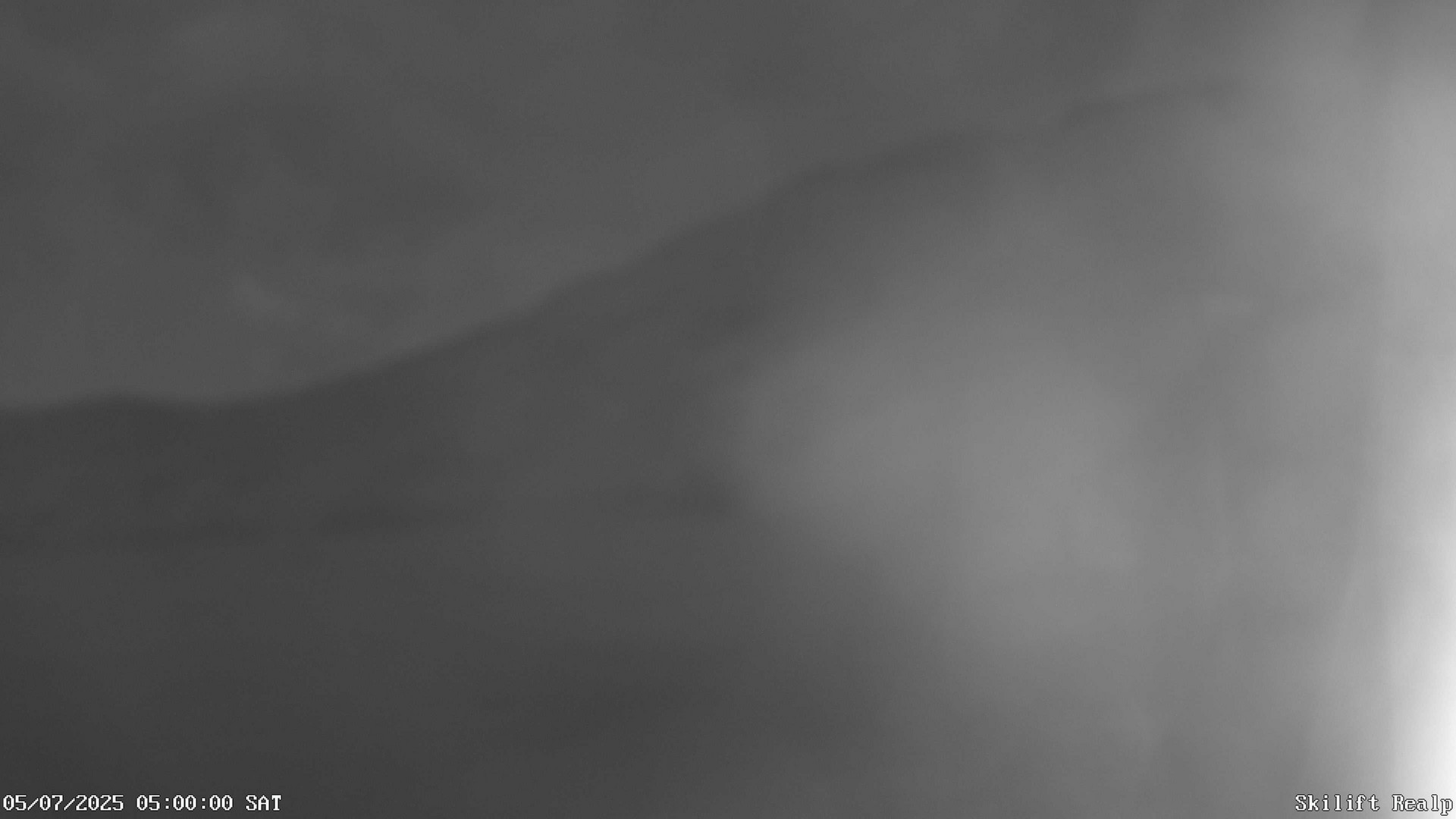 time-lapse frame, Skilift Realp webcam