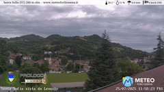 view from Santa Sofia on 2025-07-25