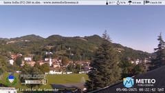 view from Santa Sofia on 2025-08-09